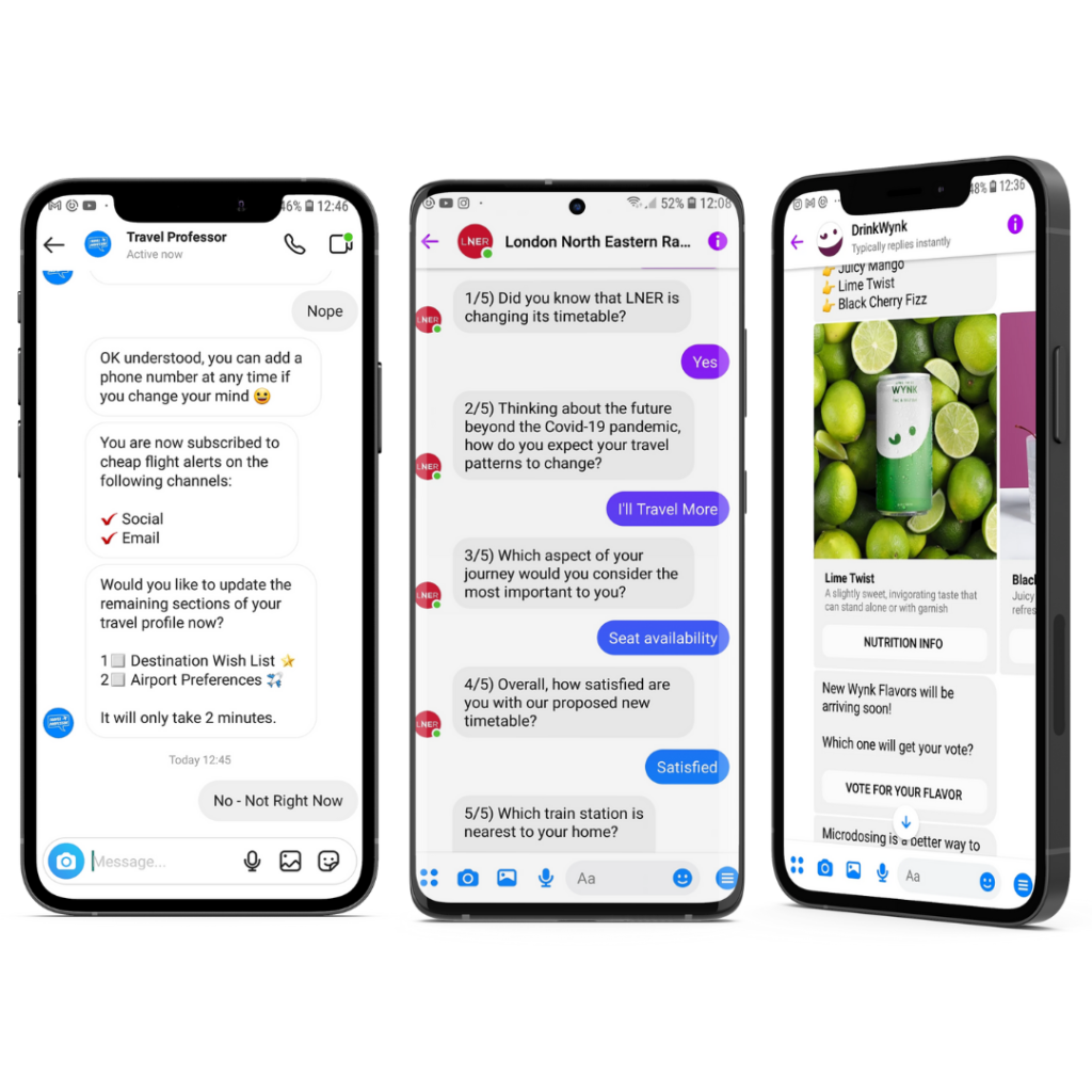 mobile marketing chatbots agency