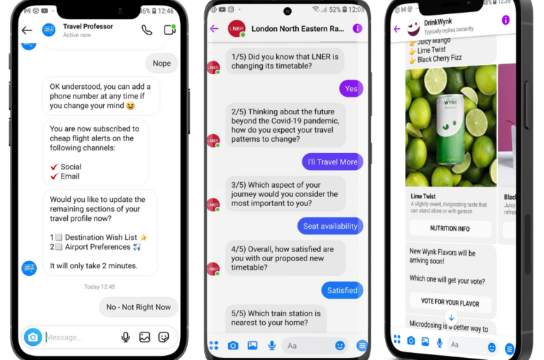mobile marketing chatbots agency