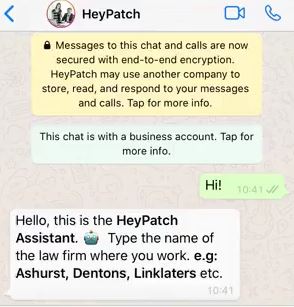heypatch whatsapp